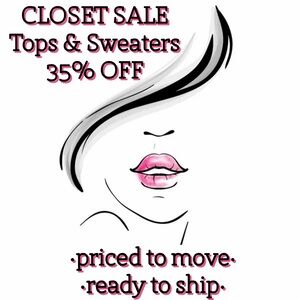 ⭐ Closet Sale | Tops & Sweaters 35% Off | Offers on Bundles